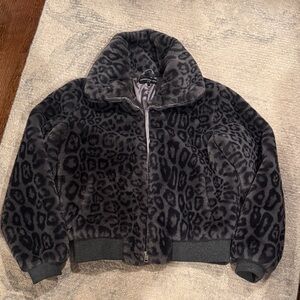 Generation Love Animal Print Faux Fur Coat